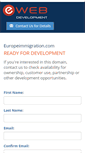 Mobile Screenshot of europeimmigration.com
